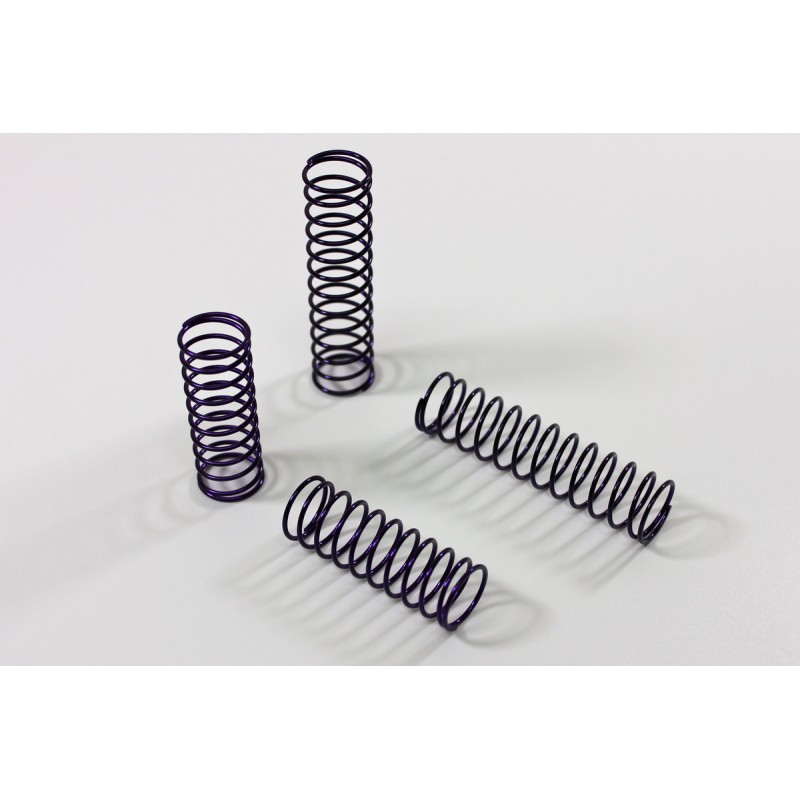 Soft Spring Set purple (4 pcs) 2WD