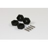 Hex w. Pin (4 pcs) 2WD Comp.