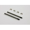Shockshaft rear 3x51mm (2 pcs) 2WD Buggy Comp.