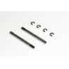 Front Shock Absorber Shaft 3x42.5mm (2 pcs) 2WD/4WD
