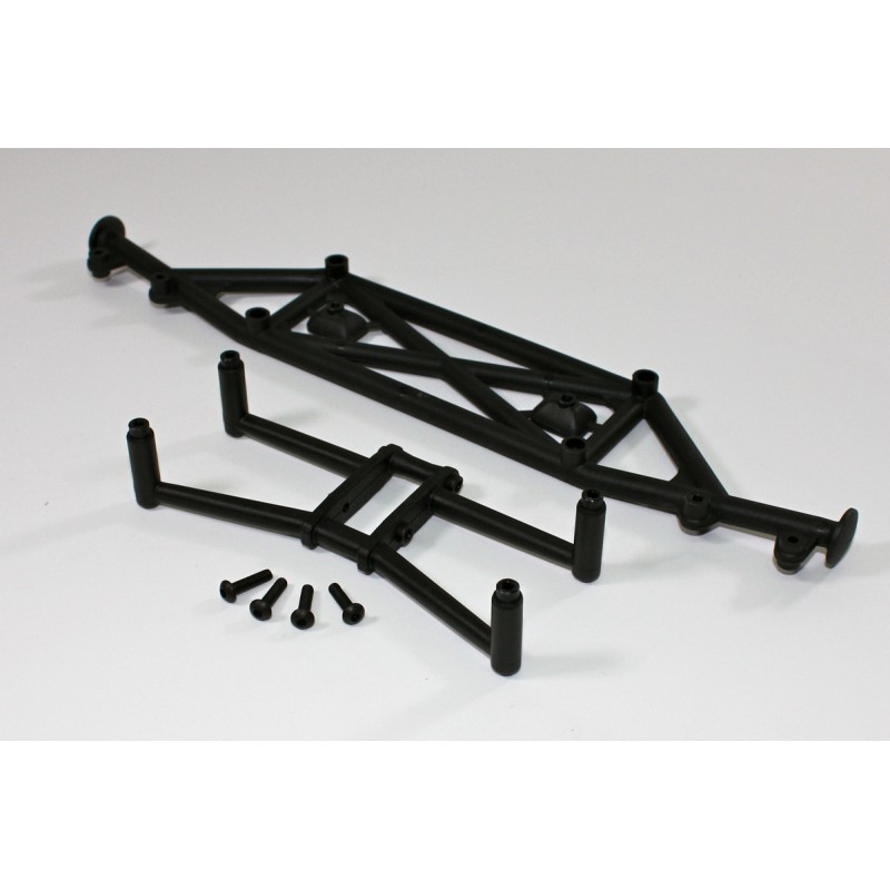 Rear Bumper Set-B 2WD SC-Truck