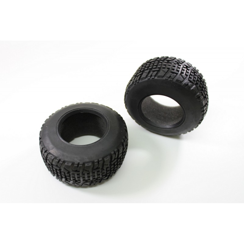 Tyre / Sponge (2 pcs) 2WD SC-Truck