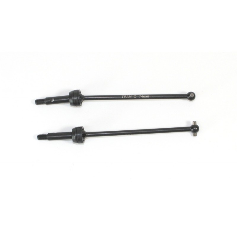 CVD Shaft front axle 74mm (2 pcs.) TM4 4WD Comp. Buggy