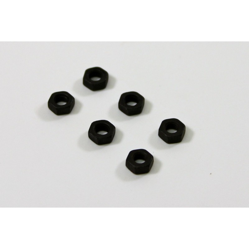 M3 Nut  (6 pcs) 4WD Buggy