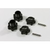 Alu Hex Mount +2mm (2 pcs) 1:8 Comp.