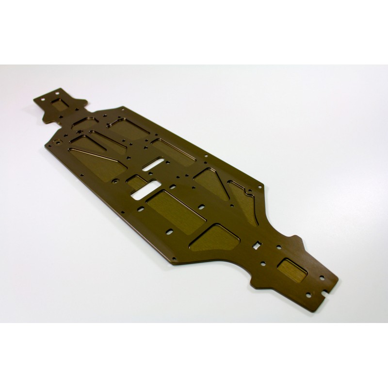 Alu Chassis light weight 7075 1:8 Comp. Nitro Buggy