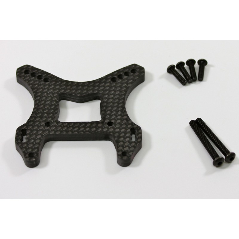 Carbon Shock Tower front  1:8 Comp. Buggy