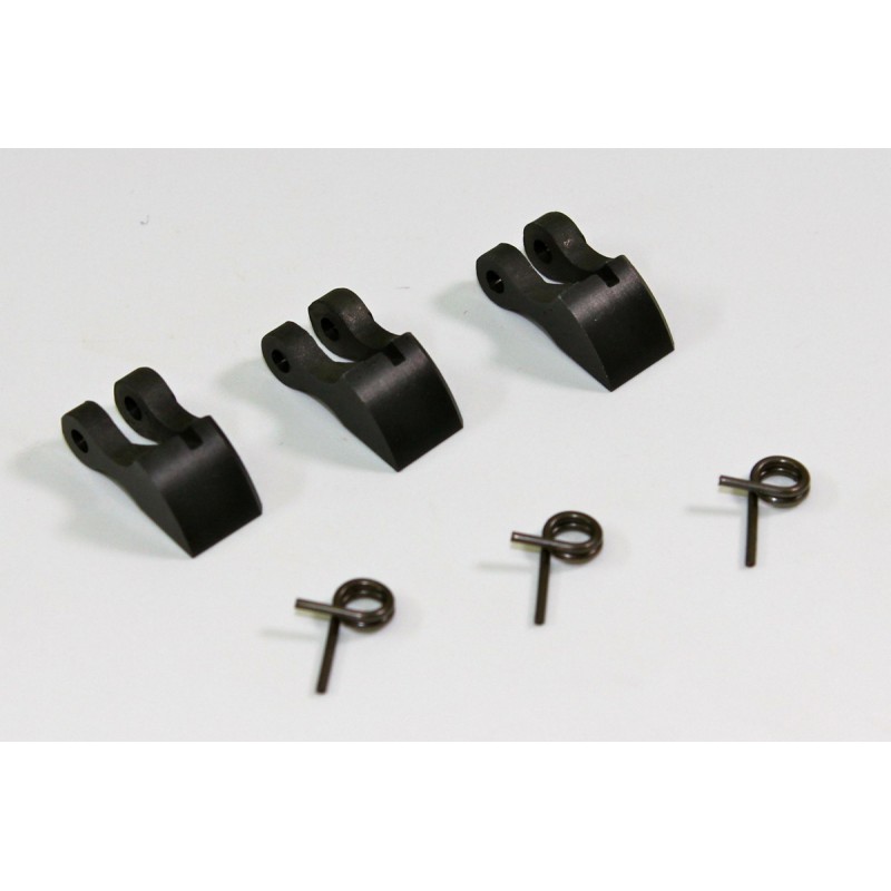 Alu Clutch Shoes & Springs (3 pcs) 1:8 Comp.