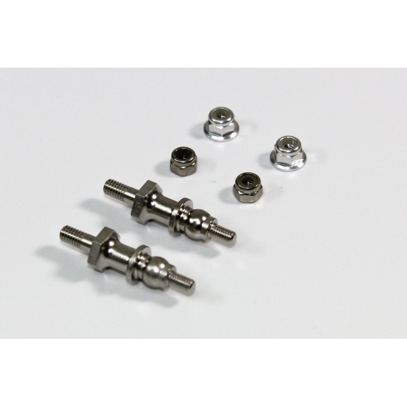 Upper Shock Ball Stud (2 pcs) 1:8 Comp.