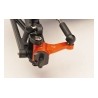 Alu Steering Hub orange (2) Comp. Buggy 2WD
