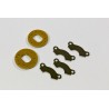 Brakedisk (2 pcs) & Pads (4 pcs) 1:8 Comp.