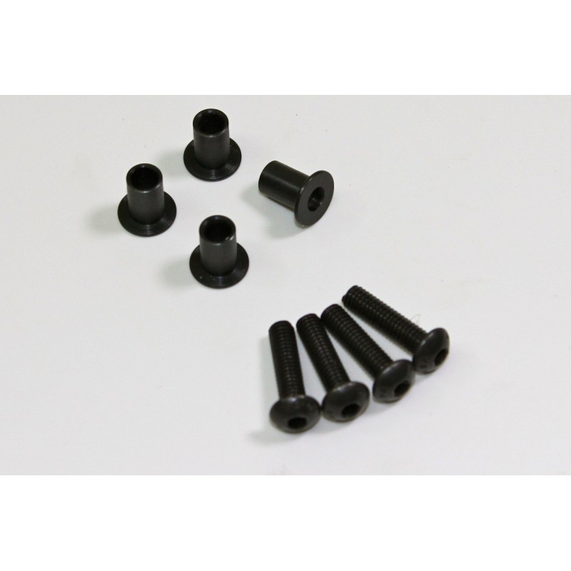 Screw/Bushing for King Pin 4x14mm (4 pcs) 1:8