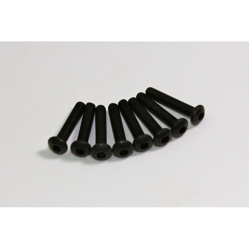 Button Head Hex Screw 3x16mm (8 pcs)