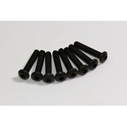 Button Head Hex Screw 3x18mm (8 pcs)