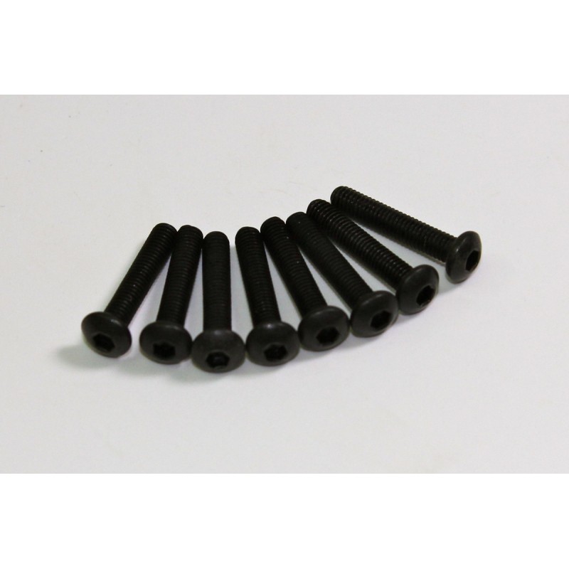 Button Head Hex Screw 3x18mm (8 pcs)