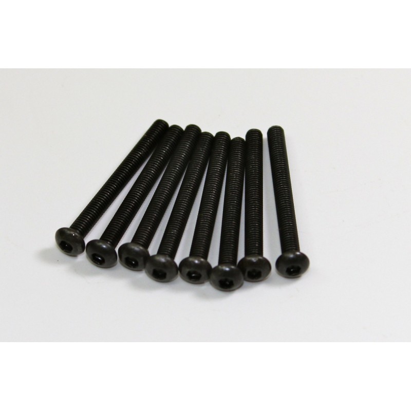 Button Head Hex Screw 3x30mm (8 pcs)