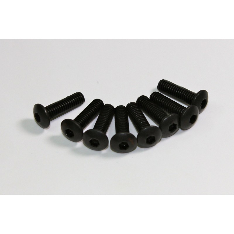 Button Head Hex Screw 4x14mm (8 pcs)