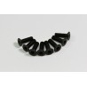 Flat Head Hex Screw 3x12mm (8 pcs)