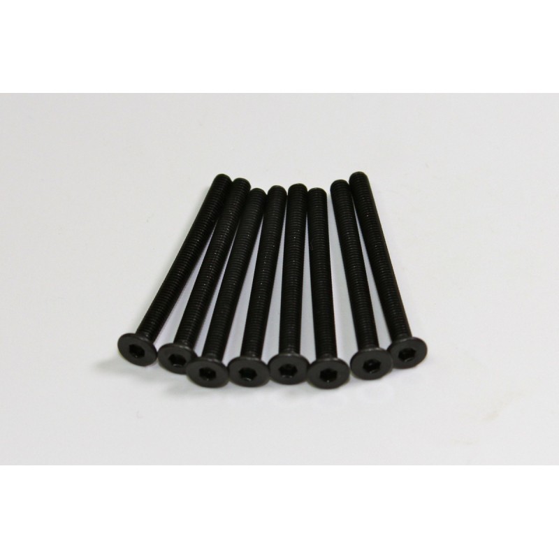 Flat Head Hex Screw 3x35mm (8 pcs)