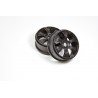 Rims black (2) 1:8 Onroad