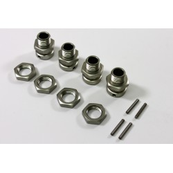 Wheel Hub Set 17mm (4 pcs) 1:8 Comp. Truggy