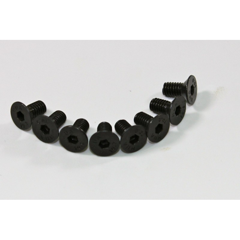 Flat Head Screw Set (10.9 Steel) 1:8 Truggy