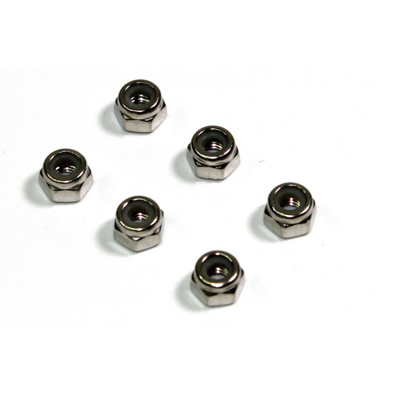 Nylon Nut M4 (6) 1:8