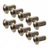 Titanium Hex Button Head M3x6 (10)