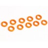 Washer M3 1.0mm orange (10)