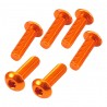 Button Head Hex Screw orange 3x10mm (6)