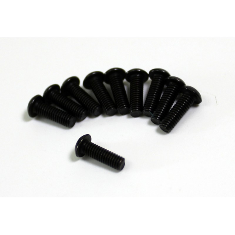 Round Head Screw M3x10mm (10) Comp. Onroad