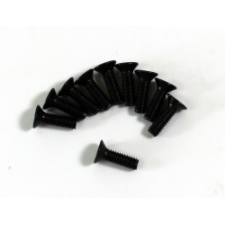 Flat Head Screw M3x6mm (10) Comp. Onroad