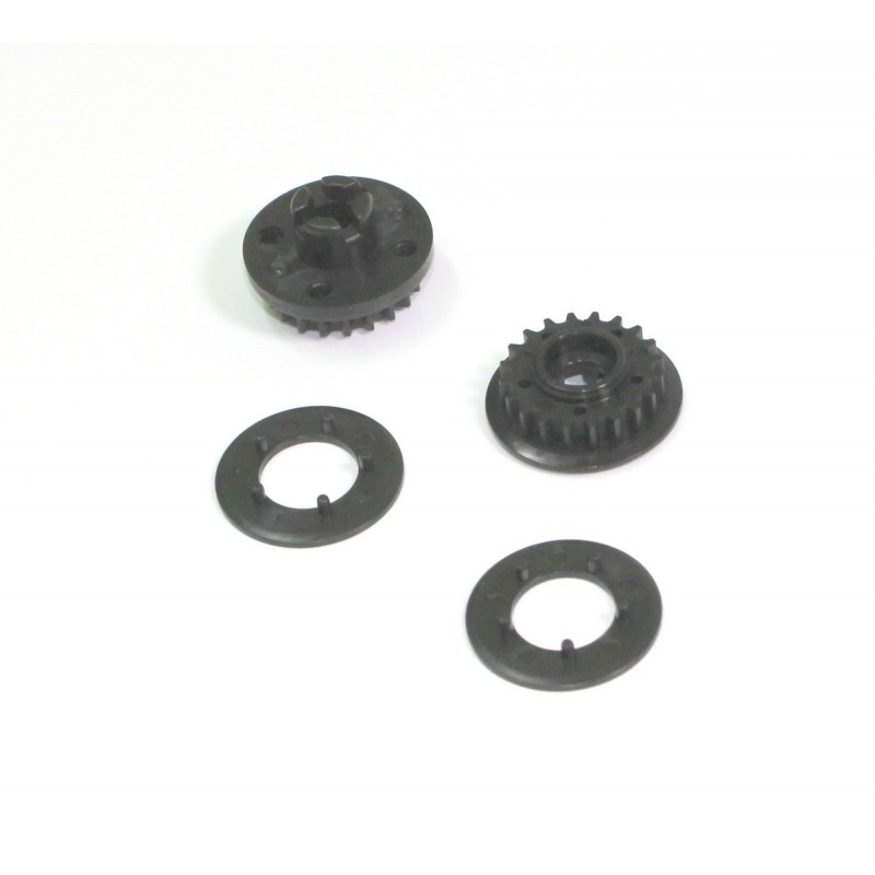 Pulley 20T and Belt Wheel 1:10 Onroad