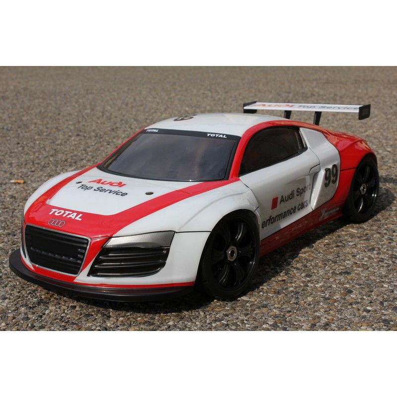 Audi R8 Body PC clear 1:8 onroad