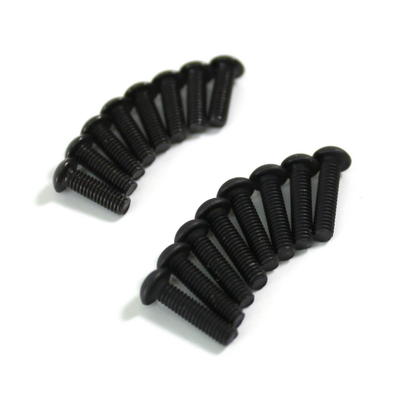 Screw Set M2.5x8/10 (16) 1:8 Comp. Buggy