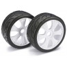 Wheel Set LP Buggy "Street" white 1:8 (2)