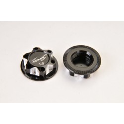Wheel Nut Caps 17mm / 1.0 black (4)