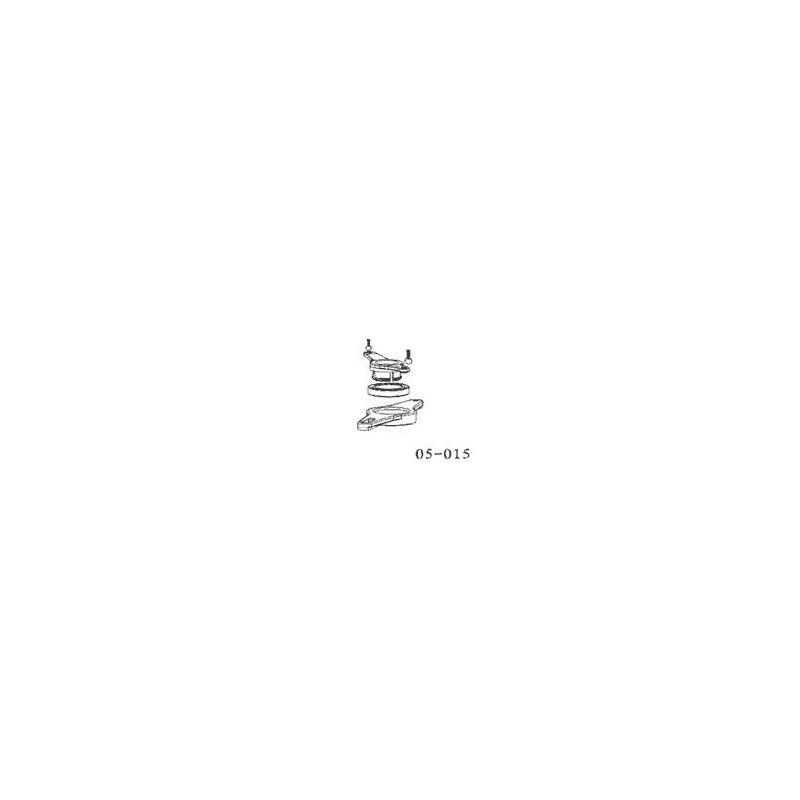 Swashplate delar (dragonfly coax)