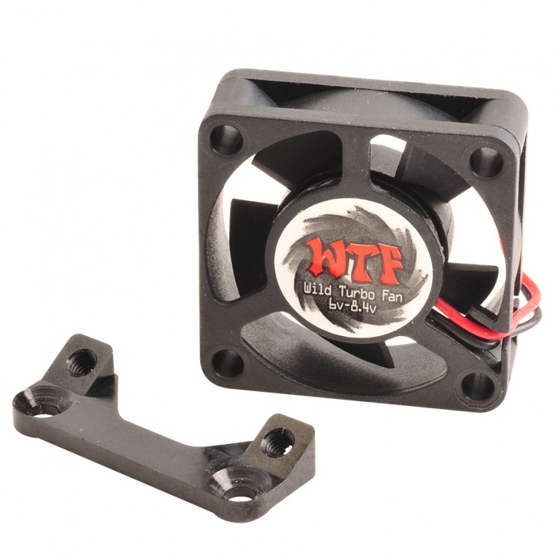 Fan Mount with WTF Fan 25mm Black