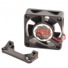 Fan Mount with WTF Fan 25mm Black