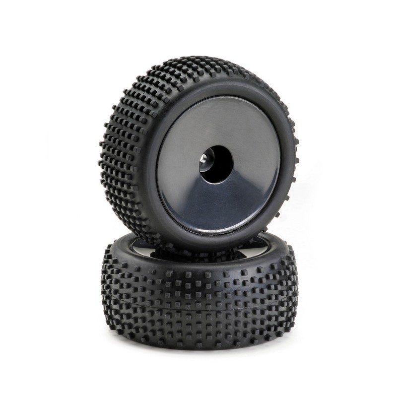 Wheel Set Buggy Disc "Offroad" rear white 1:10 (2)