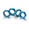 Hex locknut 17mm blue (4)