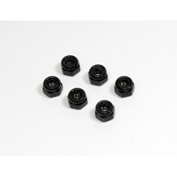 Nylon Self-lock Nut M4 (6) Buggy/Truggy