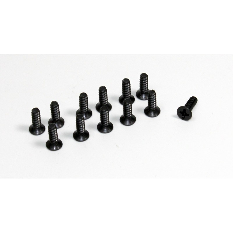 Flat Cross Screw 3x10 (12) Buggy/Truggy