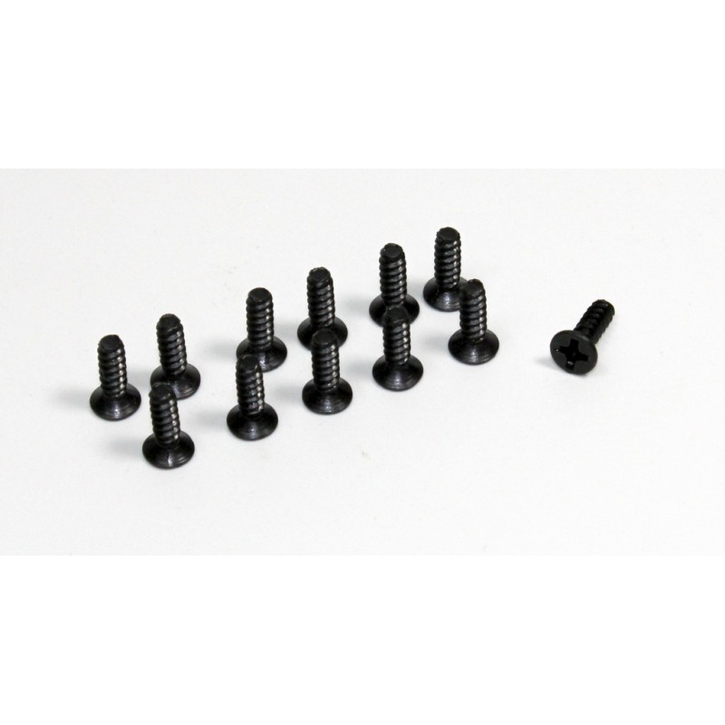 Flat Cross Screw 3x8 (12) Buggy/Truggy