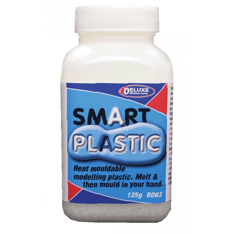 Smart Plastic vit formbar plast 125g