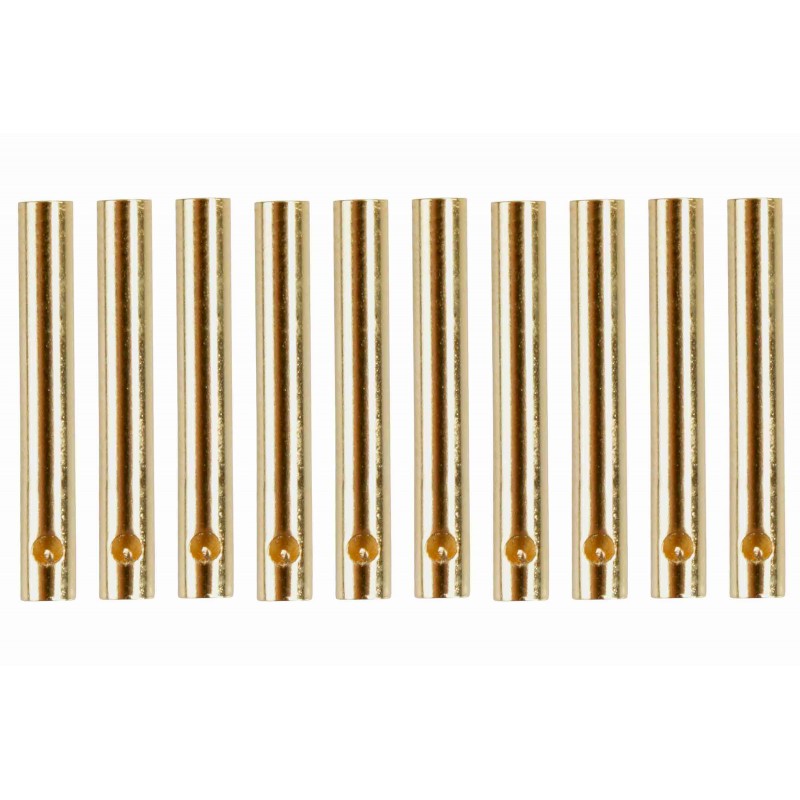 Guldkontakt hona Ø2,0mm 1 st
