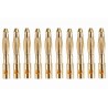 Guldkontakt hane Ø2,0mm 1 st
